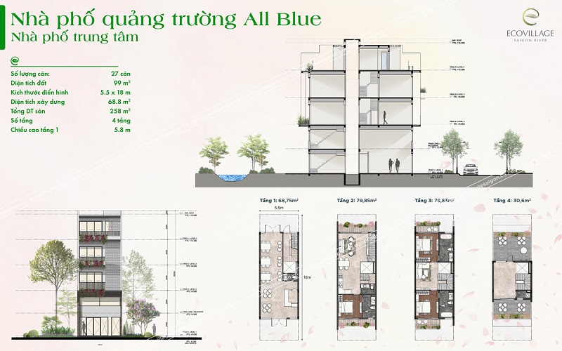 Blue Forest: Phân khu tại EcoVillage Saigon River Đồng Nai- Ảnh 4.