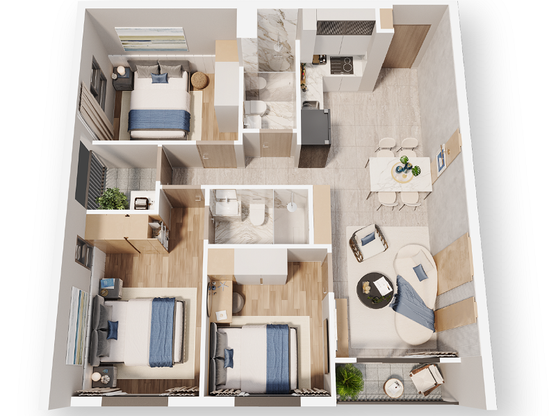 Marina Home: Dự án nhà ở xã hội tại Gia Lai- Ảnh 6.