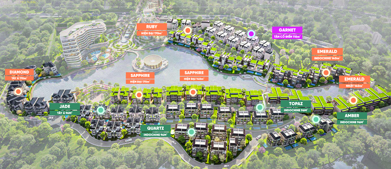 Lakeside Villa Hồ Nam: Dự án biệt thự nghỉ dưỡng tại TP.HCM- Ảnh 2.