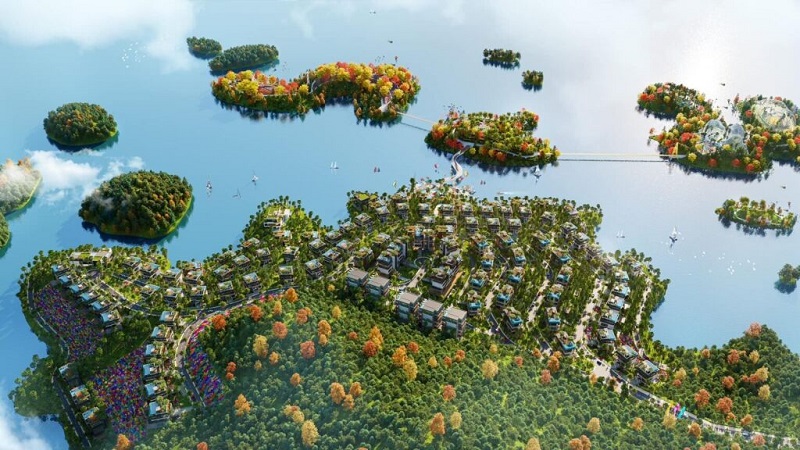 Flamingo Majestic Island Resort: Dự án biệt thự nghỉ dưỡng tại Thái Nguyên- Ảnh 1.