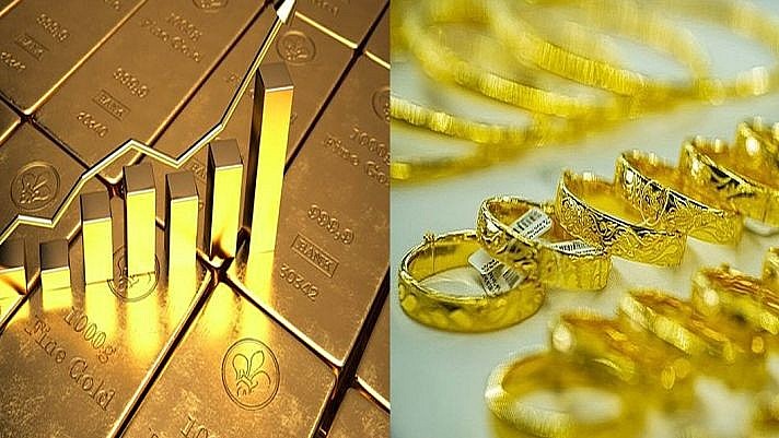 Giá vàng hôm nay 9-10: Tiếp tục tăng cao, xô đổ mọi kỷ lục