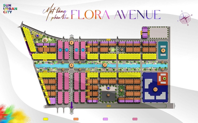 Flora Avenue: Phân khu tại Sun Urban City Ninh Bình- Ảnh 3.
