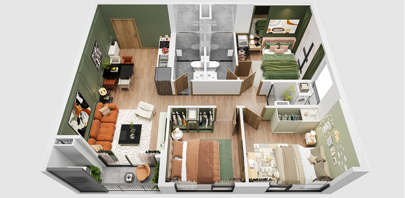 The Kyoto: Phân khu căn hộ thuộc Vinhomes Star City Thanh Hóa- Ảnh 9. The Kyoto: Phân khu căn hộ thuộc Vinhomes Star City Thanh Hóa- Ảnh 9.