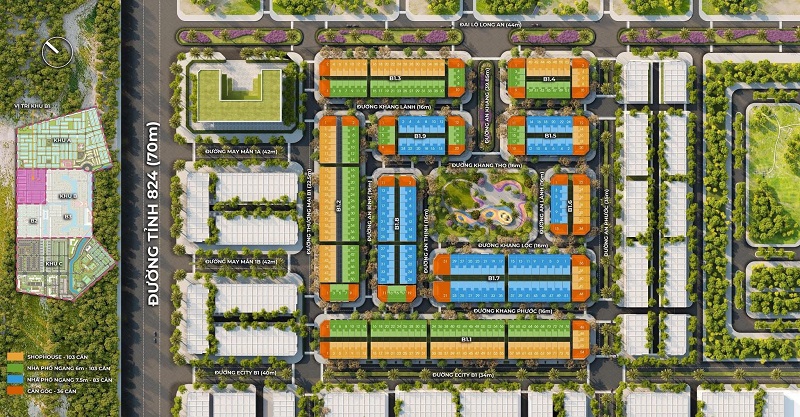 Phân khu An Khang Residence - Khu đô thị E.City Tân Đức Tây Ninh- Ảnh 3. Phân khu An Khang Residence - Khu đô thị E.City Tân Đức Tây Ninh- Ảnh 3.