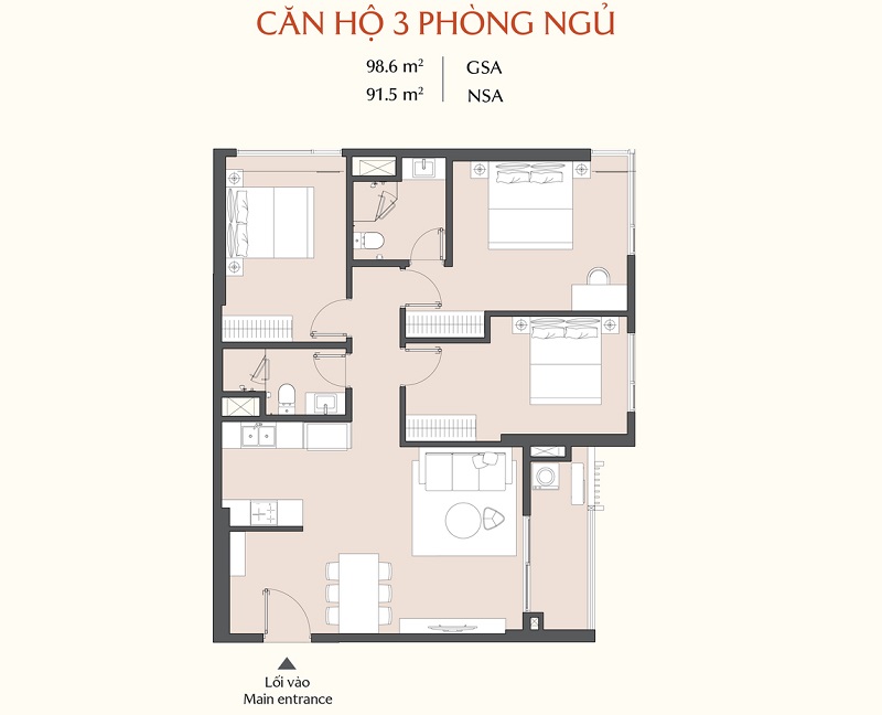 Phân khu Masteri Park Place - The Global City TP.HCM- Ảnh 7.
