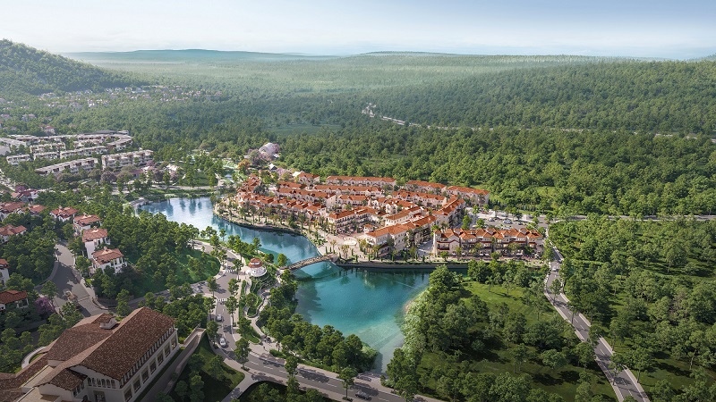 Valley Town: Khu phố thương mại tại Thanh Xuan Valley Phú Thọ- Ảnh 1. Valley Town: Khu phố thương mại tại Thanh Xuan Valley Phú Thọ- Ảnh 1.