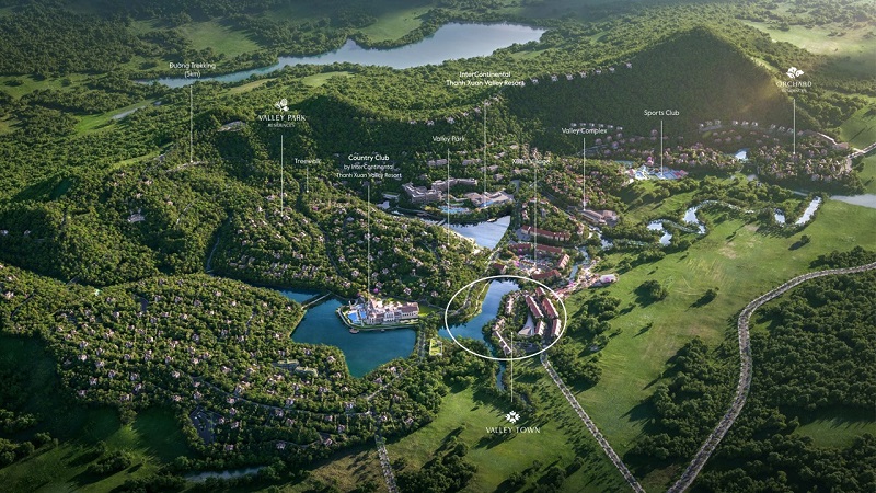 Valley Town: Khu phố thương mại tại Thanh Xuan Valley Phú Thọ- Ảnh 2. Valley Town: Khu phố thương mại tại Thanh Xuan Valley Phú Thọ- Ảnh 2.