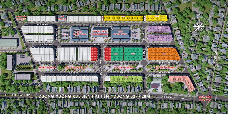 Phân khu Hải Tiến Center – Khu đô thị Lightland Hải Tiến Thanh Hóa- Ảnh 2. Phân khu Hải Tiến Center – Khu đô thị Lightland Hải Tiến Thanh Hóa- Ảnh 2.