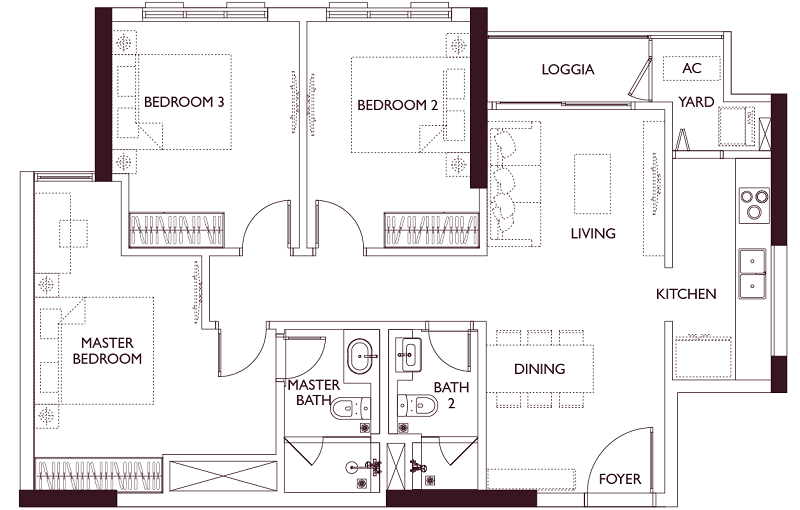 Lumi Prestige: Phân khu căn hộ thuộc Lumi Hanoi- Ảnh 7. Lumi Prestige: Phân khu căn hộ thuộc Lumi Hanoi- Ảnh 7.