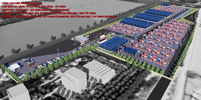 Mở cảng cạn Tân Cảng - Mộc Bài, hình thành trục logistics xuyên biên giới Việt Nam - Campuchia
