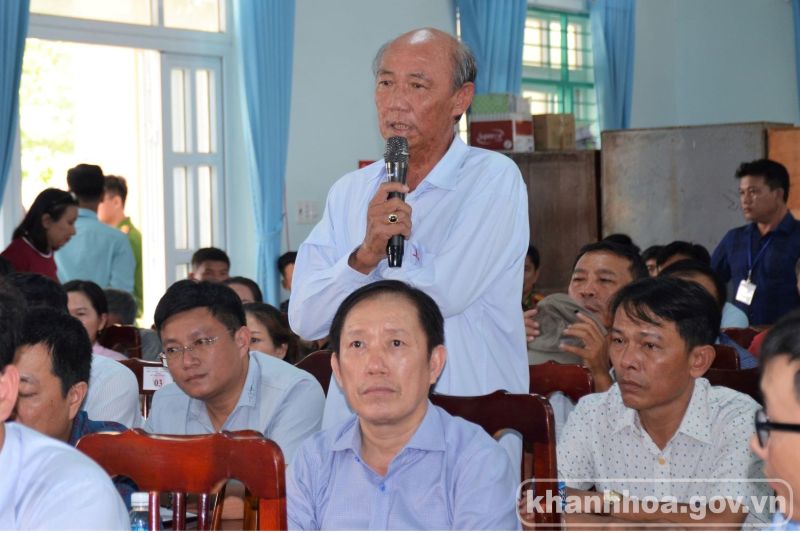 Lấy ý kiến người dân về vị trí xây dựng khu tái định cư của dự án nhà máy điện hạt nhân Ninh Thuận 2