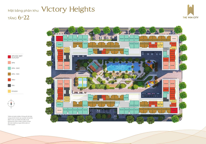 Phân khu Victory Heights - The Win City Tây Ninh- Ảnh 3. Phân khu Victory Heights - The Win City Tây Ninh- Ảnh 3.