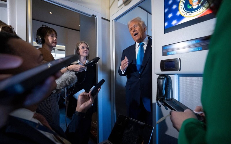 Ông Trump tuyên bố sẽ không dự phiên điều trần của Tòa án Tối cao về chính sách thuế quan- Ảnh 1.