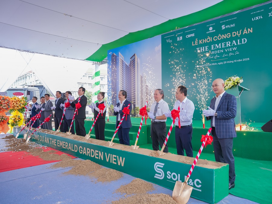 Khởi công dự án The Emerald Garden View: Thêm cơ hội an cư cho người trẻ tại TP.HCM