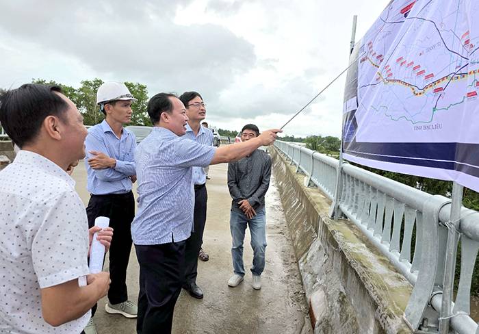 Lãnh đạo TP Cần Thơ trực tiếp kiểm tra tiến độ loạt dự án giao thông trọng điểm
