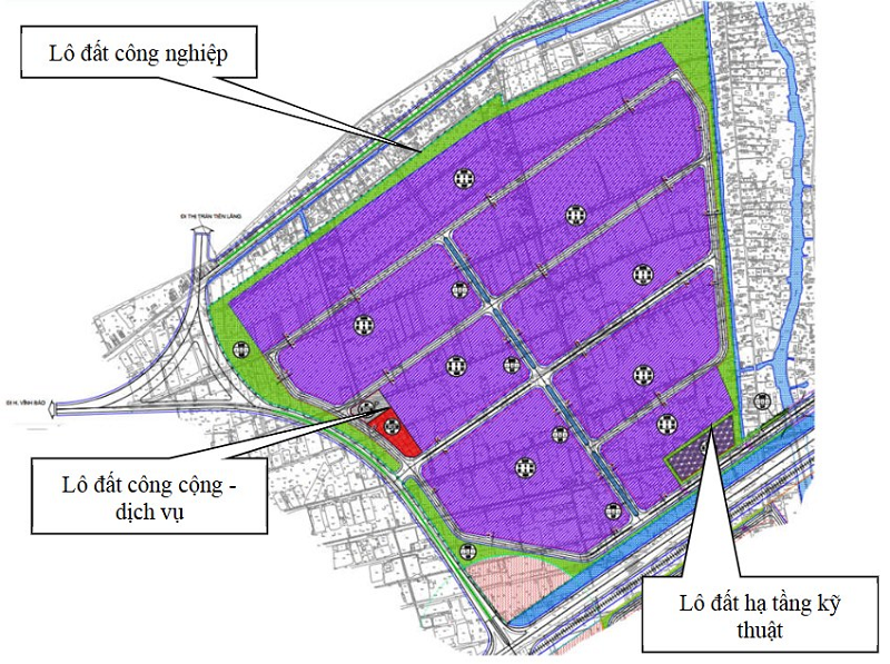 Khu công nghiệp sân bay Tiên Lãng - Khu B Hải Phòng- Ảnh 2. Khu công nghiệp sân bay Tiên Lãng - Khu B Hải Phòng- Ảnh 2.