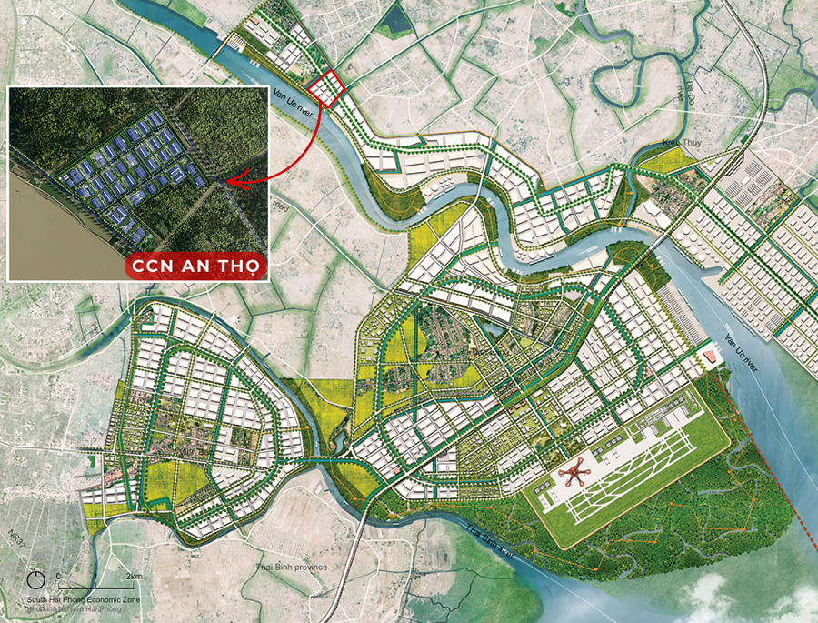 Cụm công nghiệp An Thọ Hải Phòng- Ảnh 1. Cụm công nghiệp An Thọ Hải Phòng- Ảnh 1.