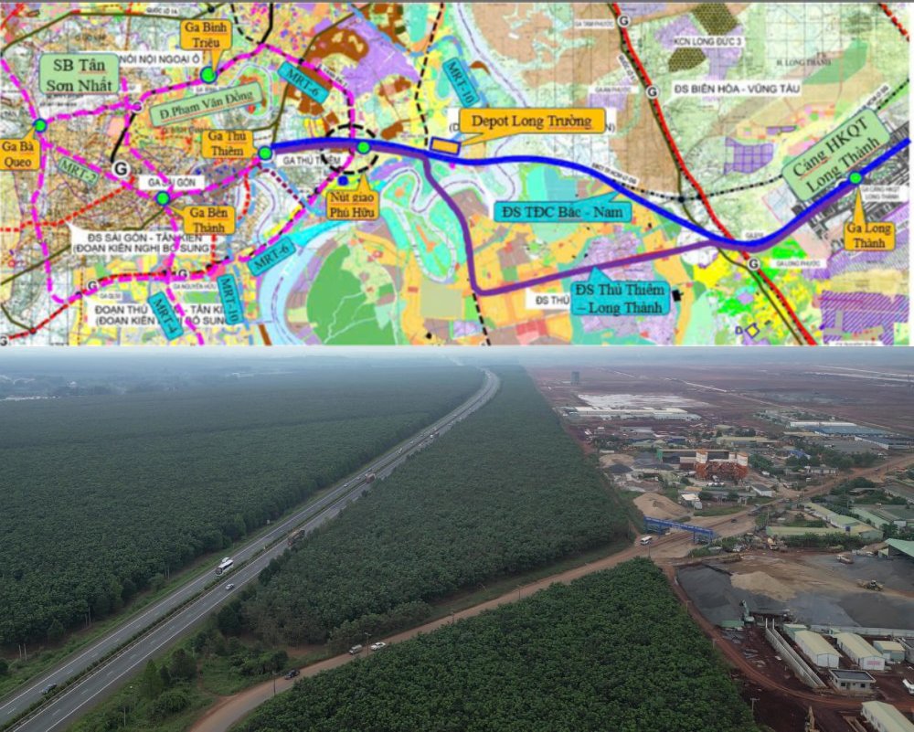 Đường sắt tốc độ cao đi qua Đồng Nai: Bạn có biết nơi nào trong 12 khu vực này không?