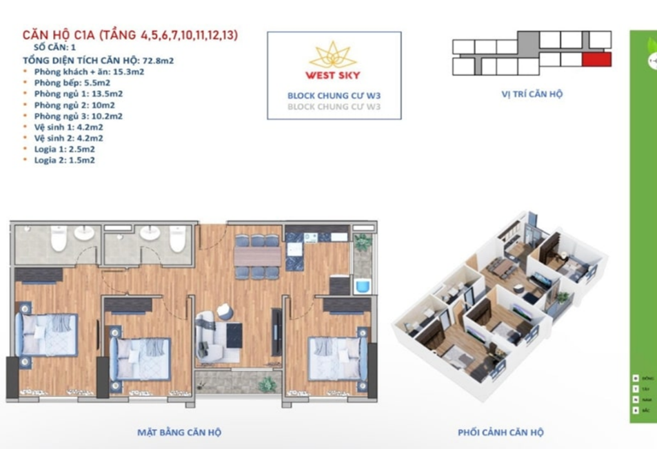 Dự án nhà ở xã hội West Sky thuộc Eco Garden Huế- Ảnh 7.