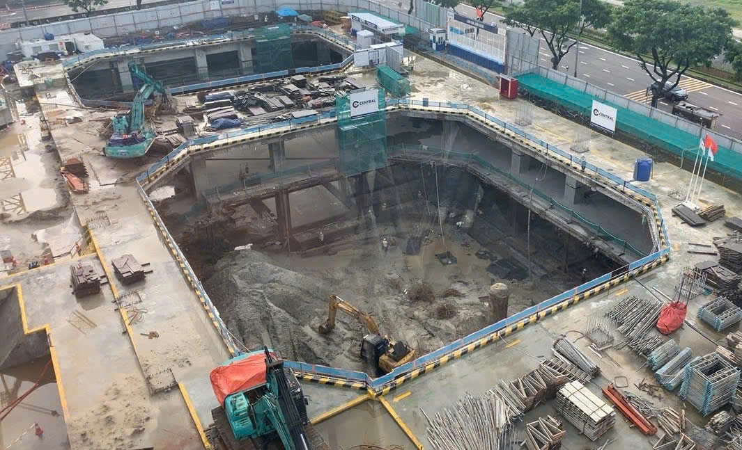 Chủ đầu tư The Legend Danang đẩy nhanh tiến độ thi công dự án