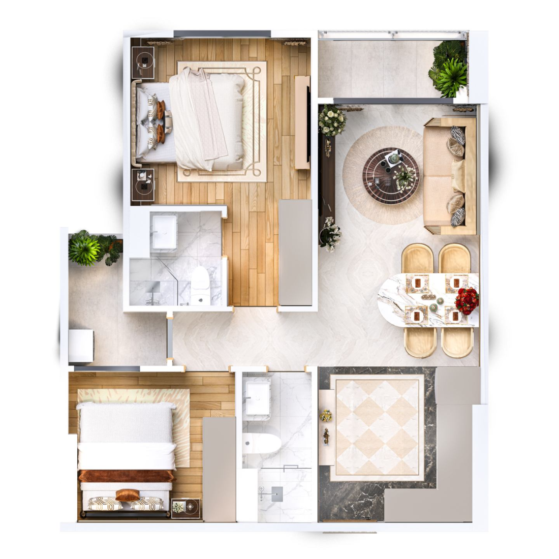 Khải Hoàn Prime: Dự án căn hộ Resort tại khu Nam TP.HCM- Ảnh 5. Khải Hoàn Prime: Dự án căn hộ Resort tại khu Nam TP.HCM- Ảnh 5.