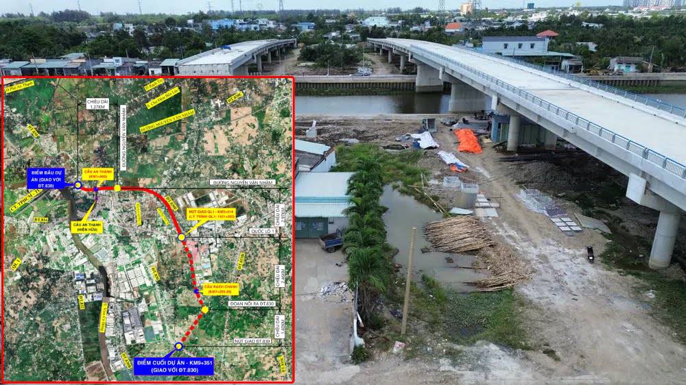 Tây Ninh điều chỉnh chủ trương đầu tư dự án ĐT.830E