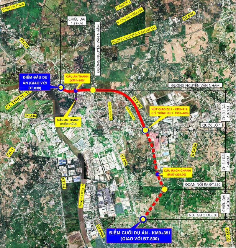 Tây Ninh điều chỉnh chủ trương đầu tư dự án ĐT.830E- Ảnh 1. Tây Ninh điều chỉnh chủ trương đầu tư dự án ĐT.830E- Ảnh 1.