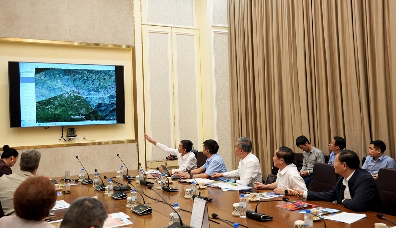 Đoàn công tác của tỉnh Lai Châu làm việc với Tập đoàn BRG