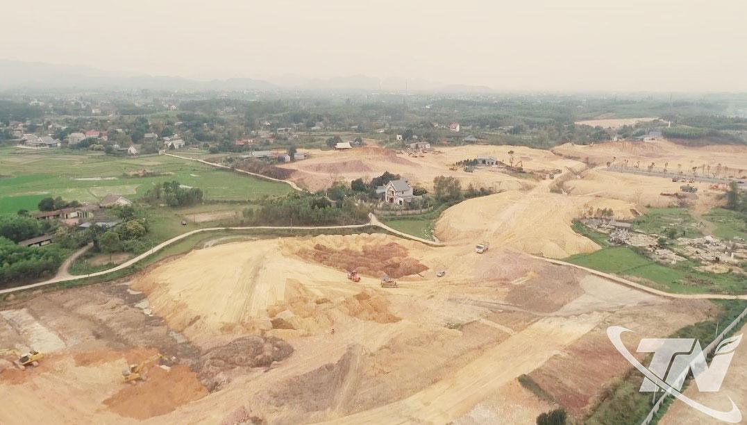 Dự án Khu công nghiệp Sông Công II: Nỗ lực hoàn thành giải phóng mặt bằng