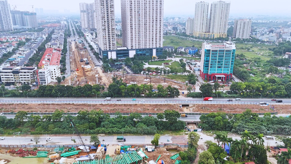 Nóng rực công trường tuyến vành đai gần 2.400 tỷ đồng- Ảnh 4.