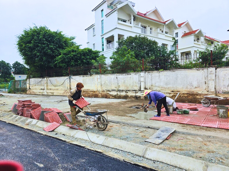 Nóng rực công trường tuyến vành đai gần 2.400 tỷ đồng- Ảnh 9.