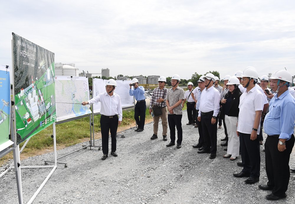 Tiến độ dự án nhà máy điện khí công suất 2.700 MW tại xã Hiệp Phước, TP.HCM
