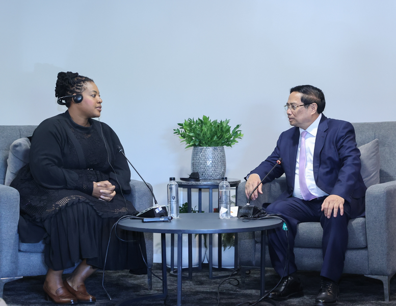 Thủ tướng kết nối hợp tác giữa hai tập đoàn dầu khí quốc gia của Việt Nam, Nam Phi