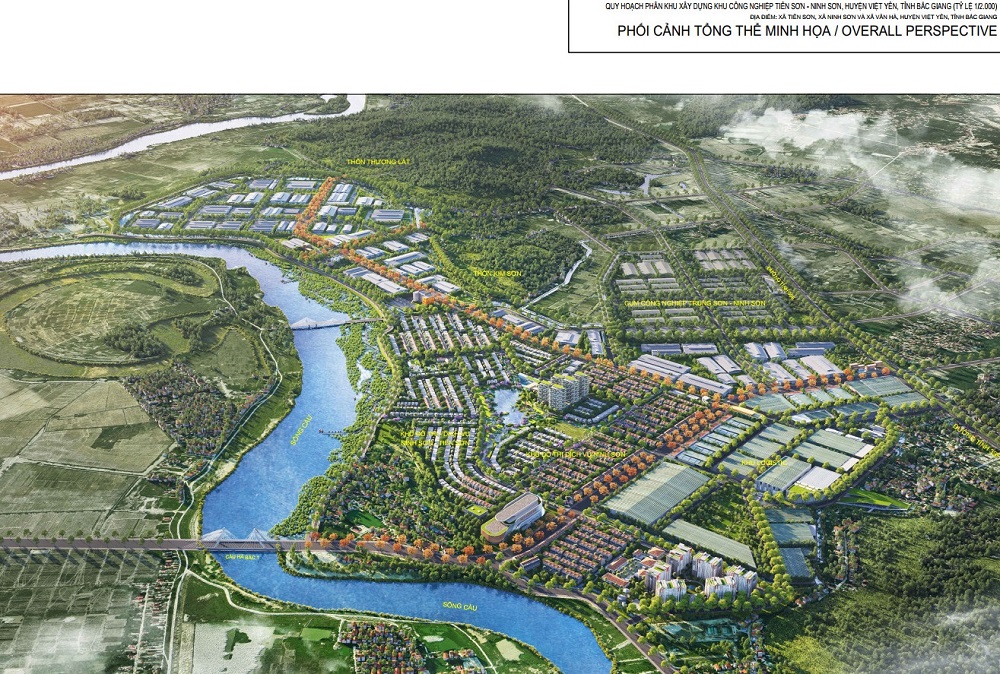 Khu công nghiệp Tiên Sơn - Ninh Sơn (giai đoạn 1) tại Bắc Ninh