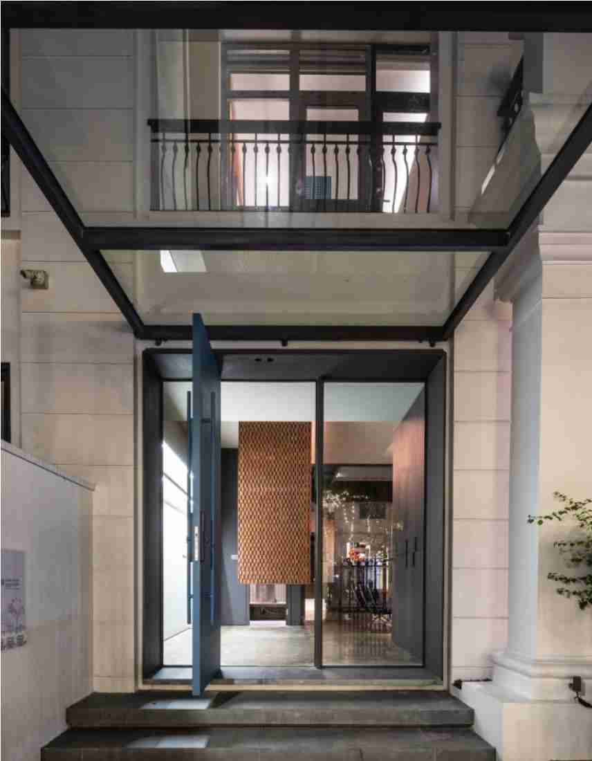 Nhà Hà Nội với sàn lệch cao độ phá vỡ sự đồng nhất, không thay đổi ngoại thất