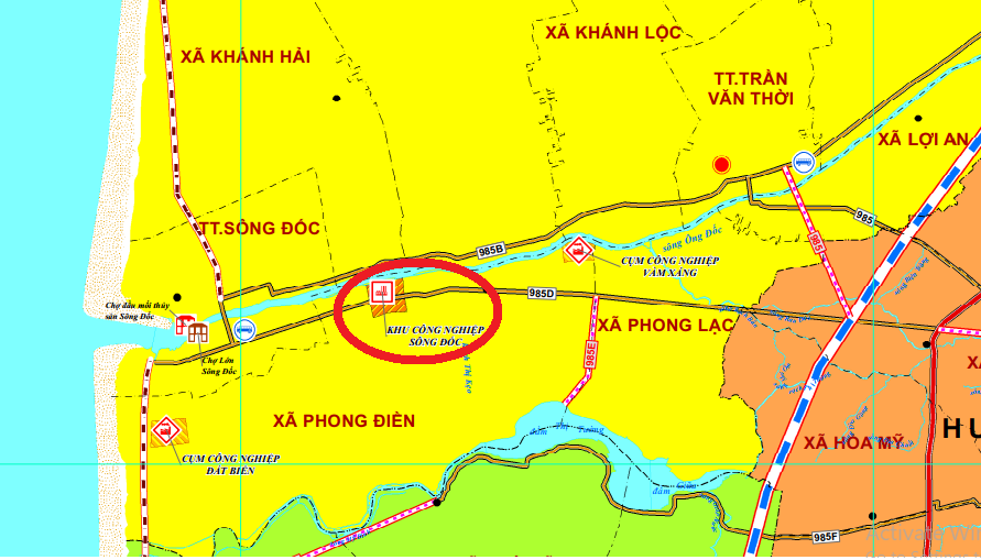 Khu công nghiệp Sông Đốc Cà Mau- Ảnh 1.