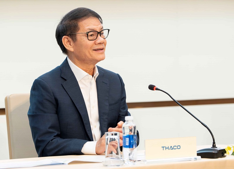 Biến động vốn tại Thaco của tỷ phú Trần Bá Dương