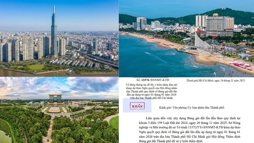 Bảng giá đất TP.HCM 2026: Những điều ĐẶC BIỆT cần biết