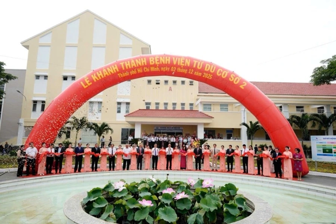 Bệnh viện Từ Dũ cơ sở 2 khánh thành tại Cần Giờ, giảm tỷ lệ chuyển tuyến- Ảnh 1.
