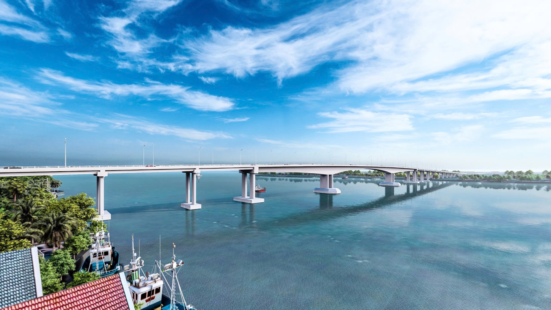 Ngày 19/12: Khởi công cầu Đình Khao trị giá hơn 2.800 tỷ đồng, nối hai tỉnh Vĩnh Long và Bến Tre cũ- Ảnh 1.