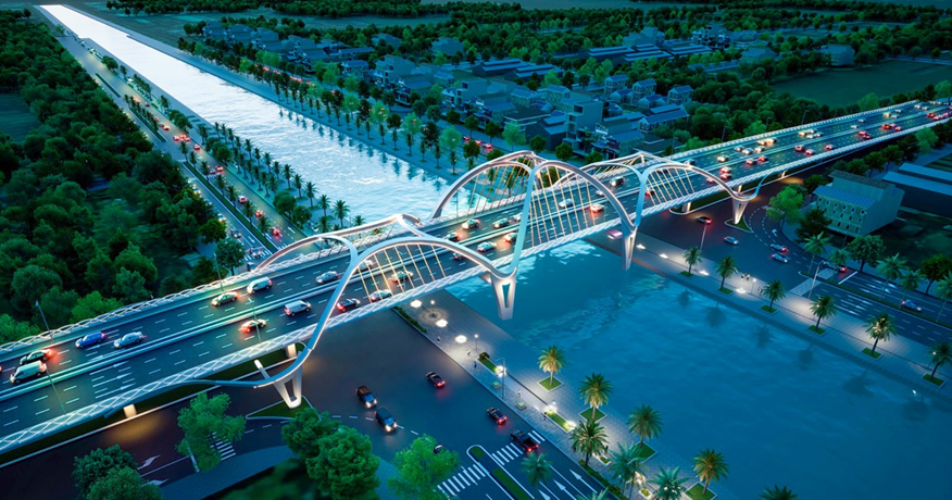 Cần Thơ thông xe tuyến Đông – Tây hơn 2.000 tỷ đồng, khởi công cầu Nguyễn Chí Thanh 1.600 tỷ- Ảnh 2. Cần Thơ thông xe tuyến Đông – Tây hơn 2.000 tỷ đồng, khởi công cầu Nguyễn Chí Thanh 1.600 tỷ- Ảnh 2.