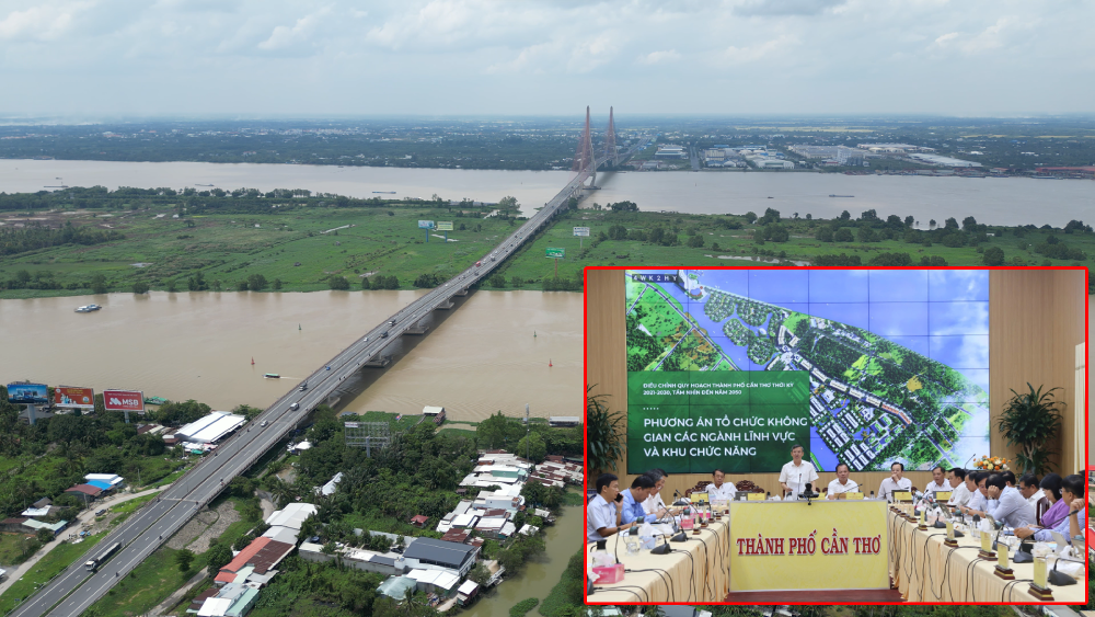Hé lộ tương lai Cần Thơ đến 2030 qua 6 hành lang kinh tế - xã hội được đề xuất