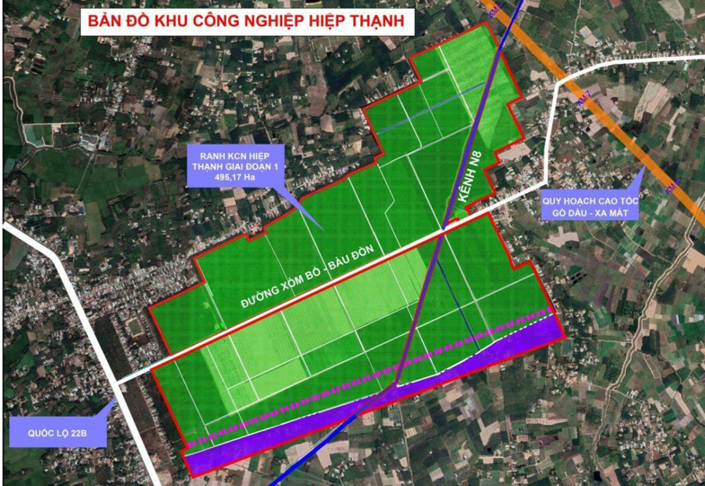 Khu công nghiệp Hiệp Thạnh - giai đoạn 1 Tây Ninh- Ảnh 3.