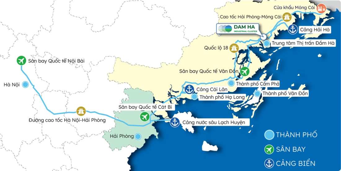 Cụm công nghiệp phía Đông Đầm Hà B tại Quảng Ninh- Ảnh 1. Cụm công nghiệp phía Đông Đầm Hà B tại Quảng Ninh- Ảnh 1.