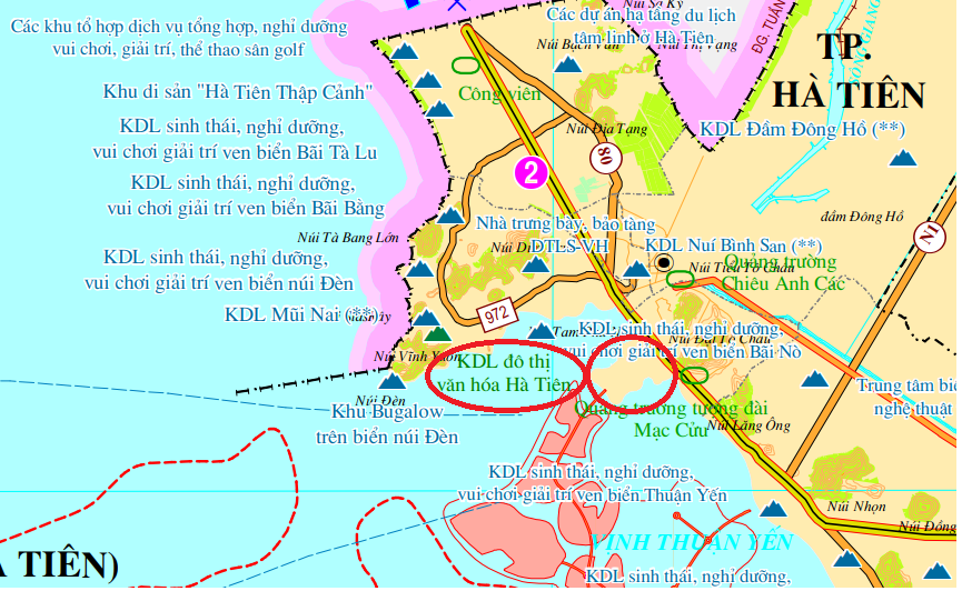 TIN MỚI NHẤT về khu đô thị lấn biển 1.000 lô đất và sân golf ở Hà Tiên