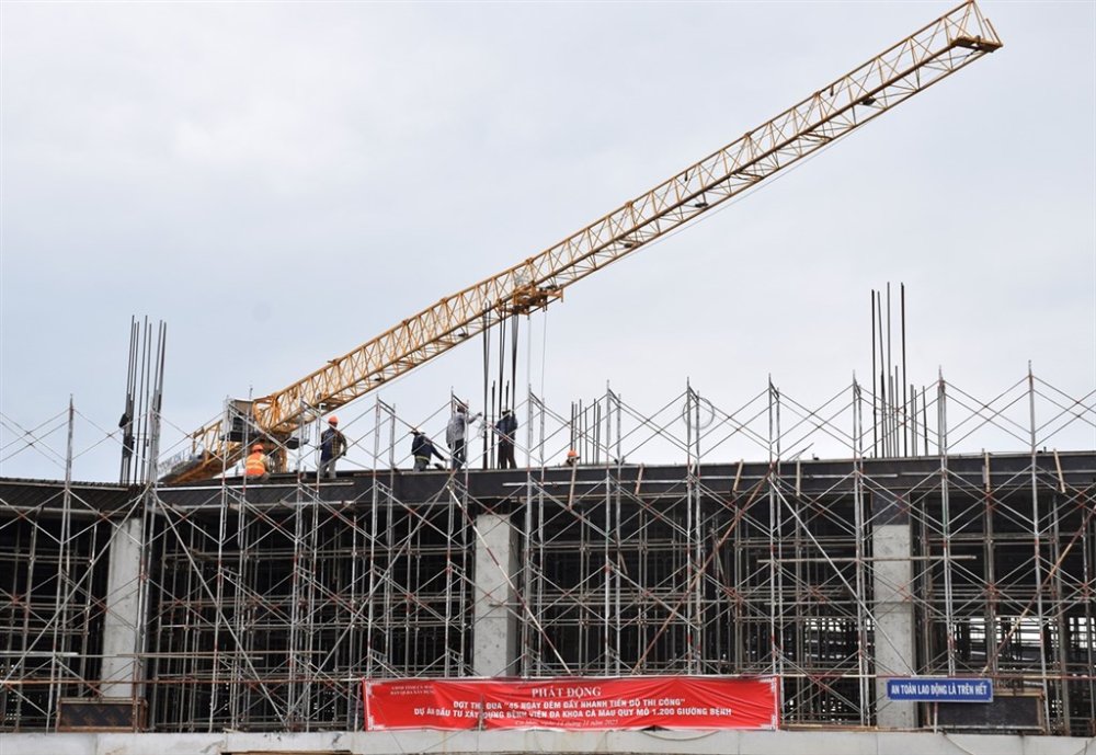 Cà Mau tăng tốc dự án bệnh viện đa khoa 1.200 giường- Ảnh 2.