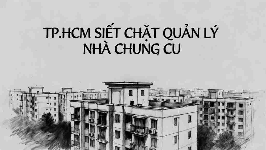 TP.HCM chỉ đạo quyết liệt trong quản lý nhà chung cư: Tăng cường PCCC, minh bạch thu chi và đẩy nhanh cấp sổ hồng