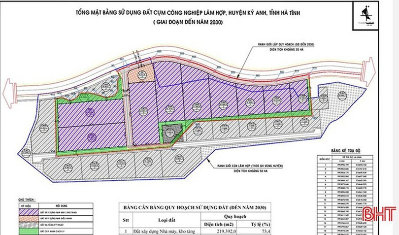 Cụm công nghiệp Lâm Hợp Hà Tĩnh