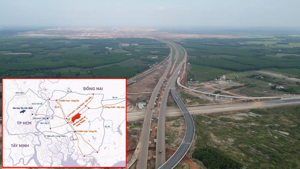CẬN CẢNH những dự án giao thông kết nối sân bay Long Thành