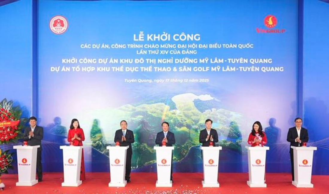 Tuyên Quang đồng loạt khởi công các dự án trọng điểm quy mô lớn